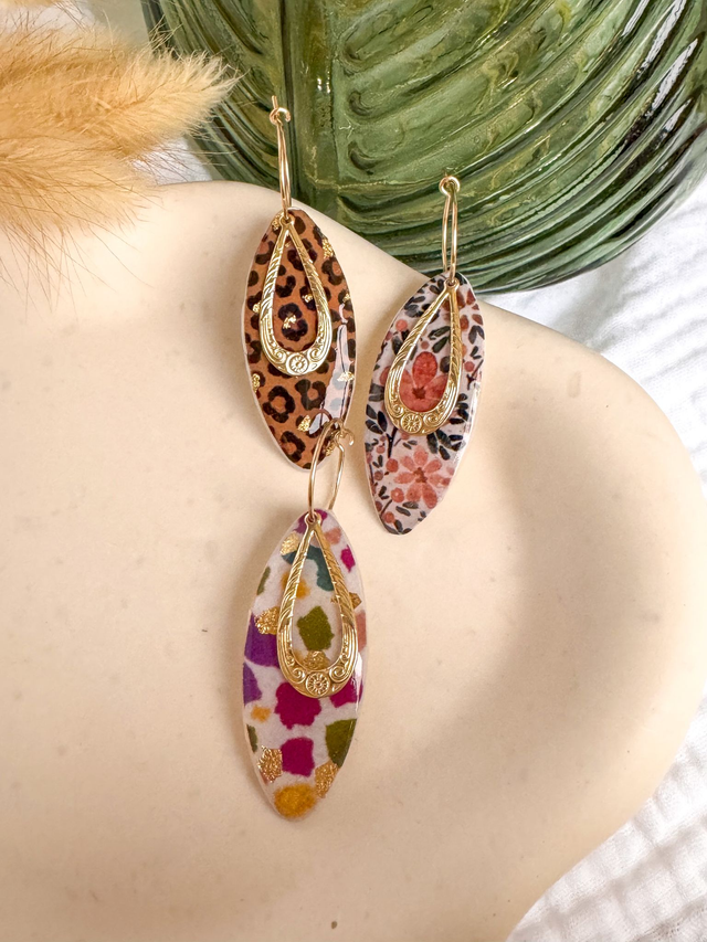 Boucles d'oreilles Larme de Vahiné NEW CO