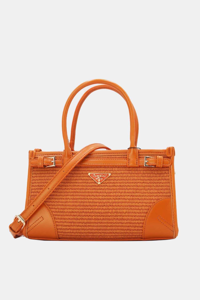 PAMPA Petic Sac Orange Effet Paille Collection EDITION SOLEIL