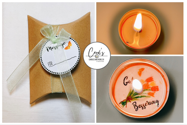 1er Teelicht - Gute Besserung