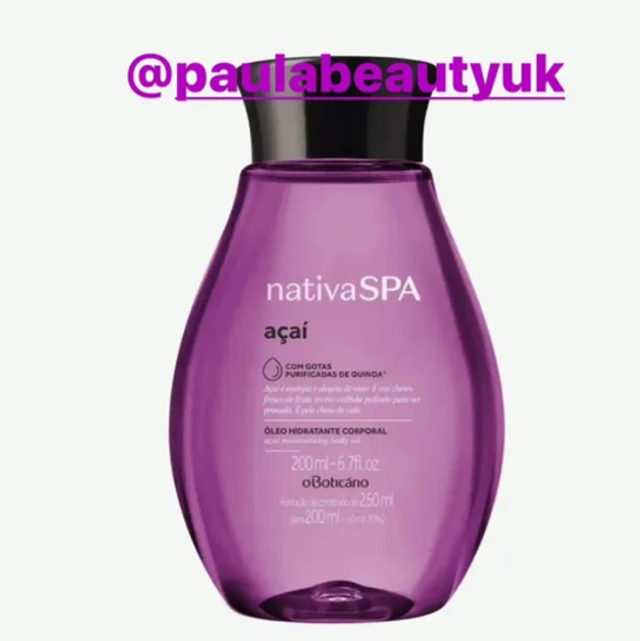 Nativa SPA Açaí Óleo Hidratante 200ml acai 