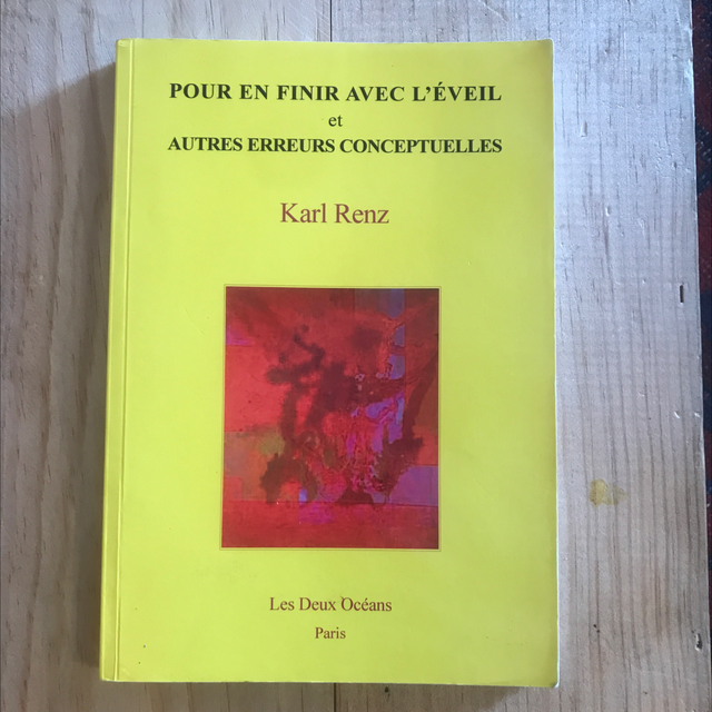RENZ Karl - Pour en finir avec l’éveil