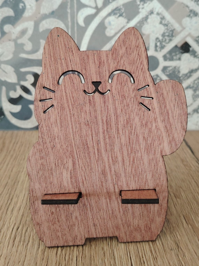 Support de téléphone chat 