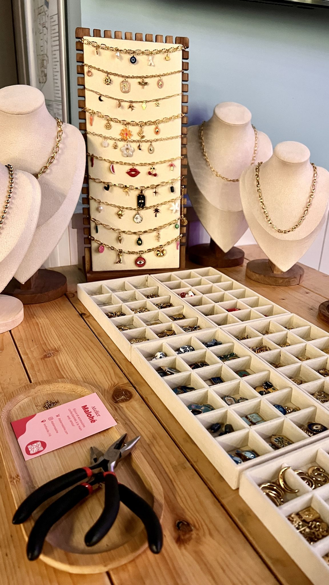 Acompte Apéro créatif - création bijoux charms 28/10