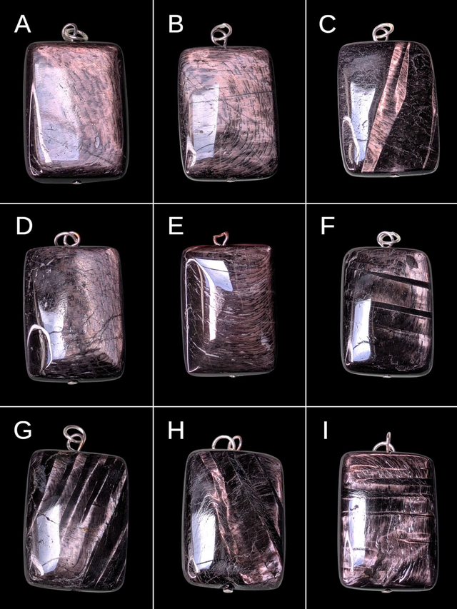 Pendentif hypersthène 