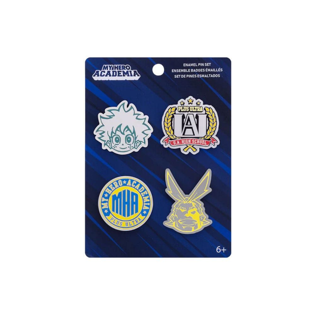 My Hero Academia: UA High 4-Pack Pop! Pins