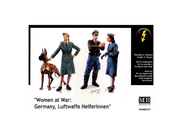 Woman at war - masterbox 3557 1/35