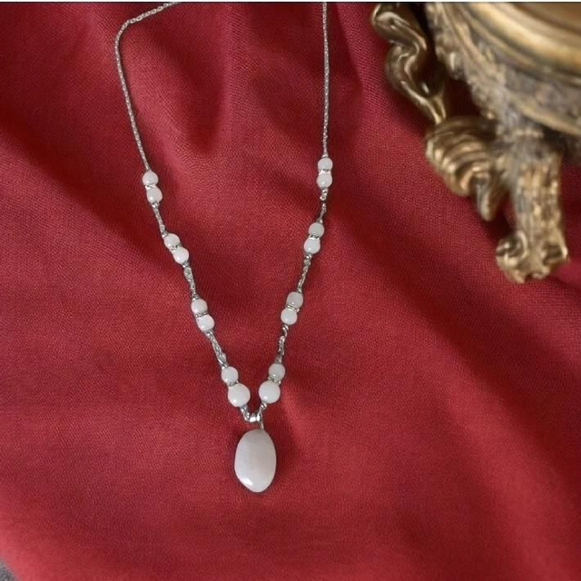 Collier Quartz Rose (Amour inconditionnel,Paix,Calme et la Tendresse)