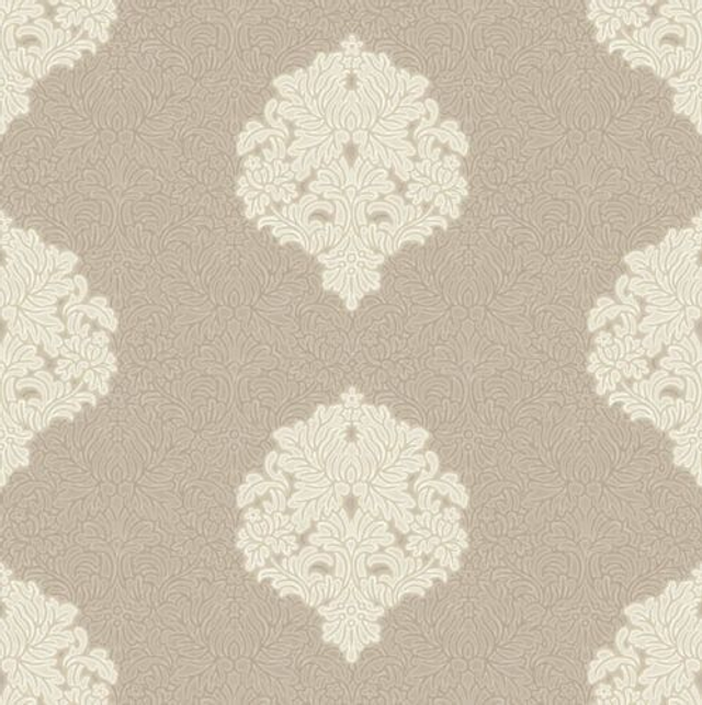 Floriana Damask Taupe - Opus Holden - 35341