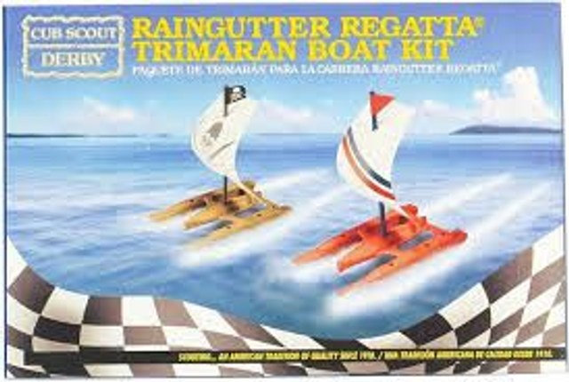 Rain Gutter Regatta Kit