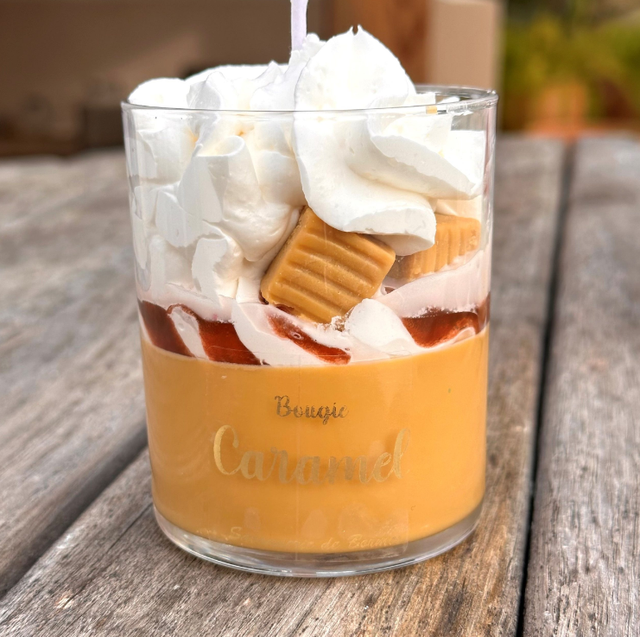 Bougie chantilly 180 g CARAMEL