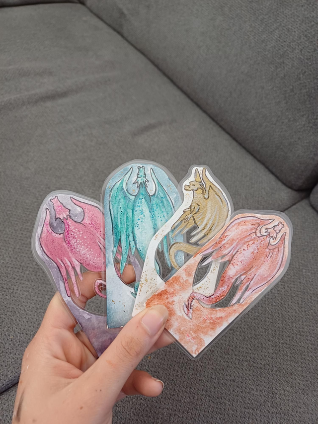 Petit marques pages Dragons