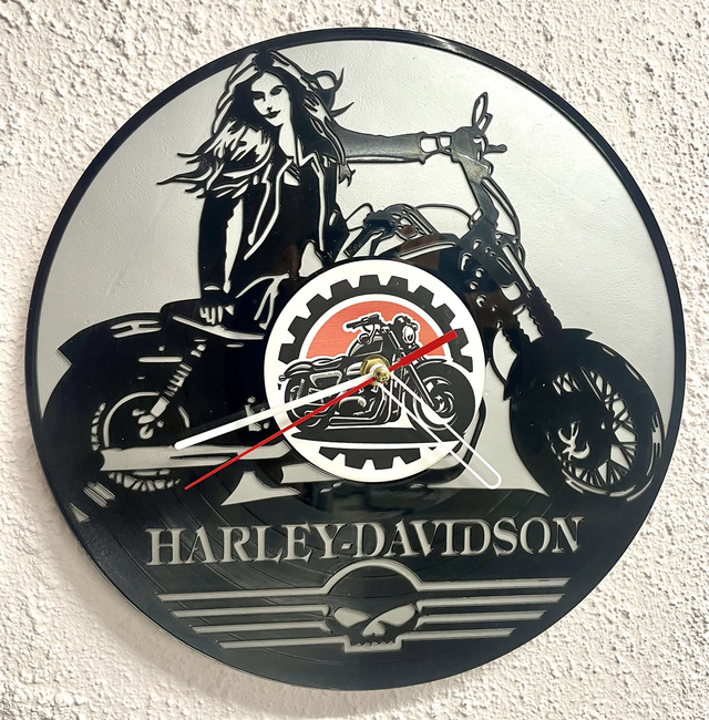 Harley LP Silber-Schwarz
