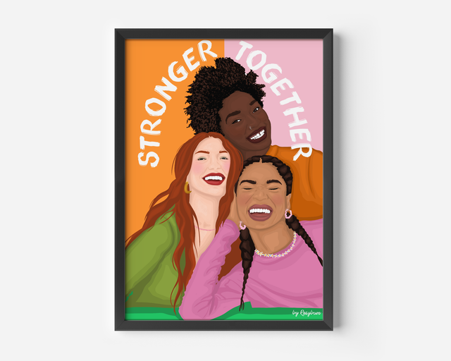 Stronger Together - Print 