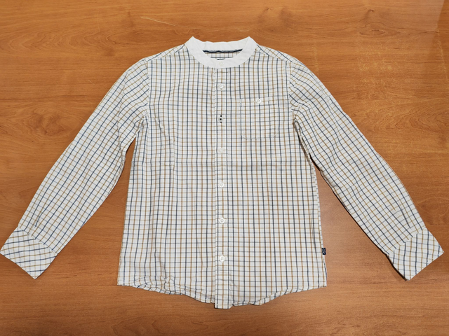 Chemise à carreaux 8 ans