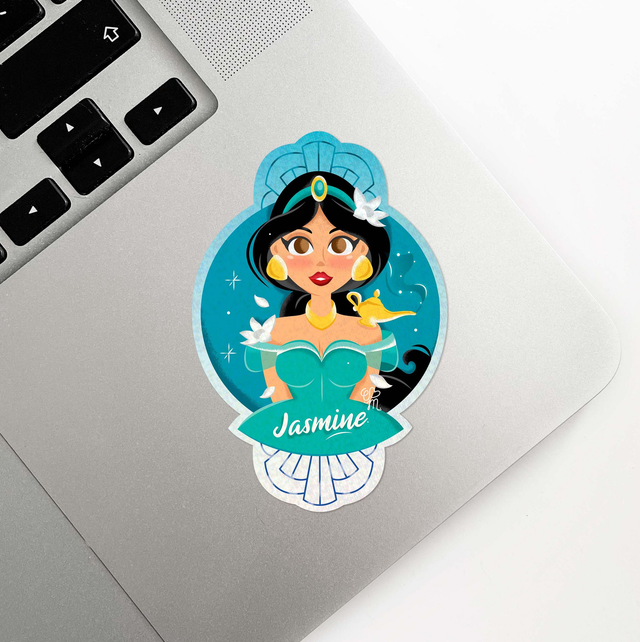 Sticker holographique Girl Power | 10 Jasmine