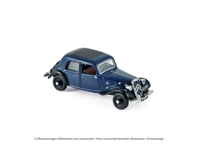 Citroën 7A 1934 Bleu Norev 153028 H0