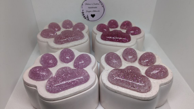 Bougie patte de chat 