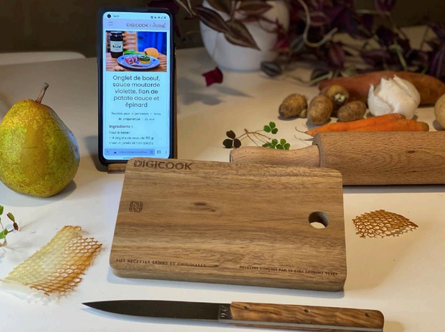 Digicook - Planche à découper connectée