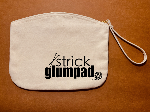 Tascherl L , Bio-Baumwolle (natur, rosa, hellblau)