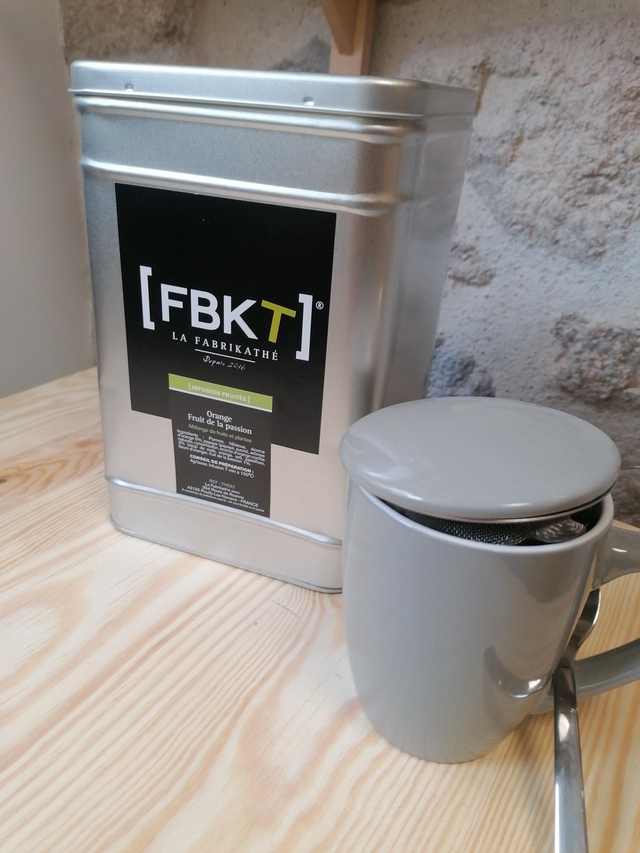 Infusion Orange Fruit De La Passion. Prix pour 100g