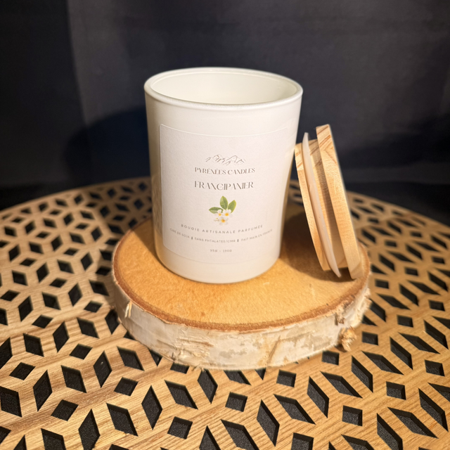 Bougie artisanale Frangipanier 
