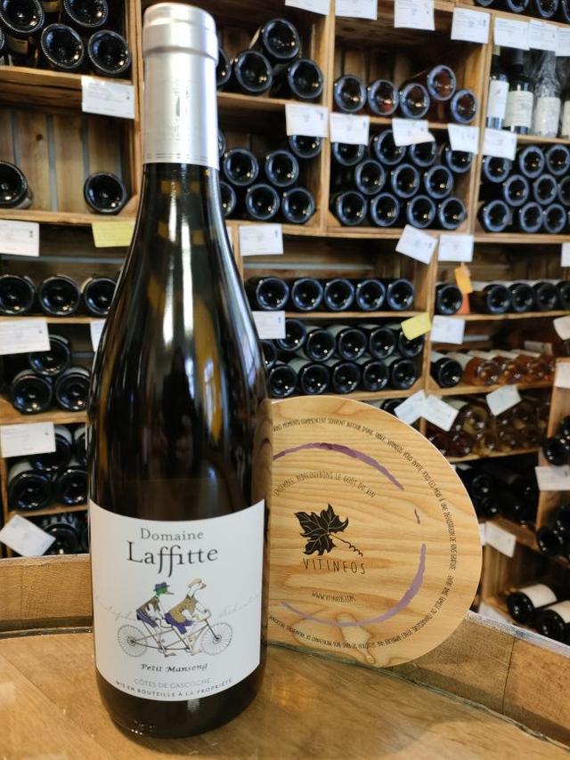 Côtes de Gascogne Petit Manseng 2019 - Blanc Moelleux Tranquille - Domaine des Frères Laffitte (Christophe et Sébastien Laffitte)