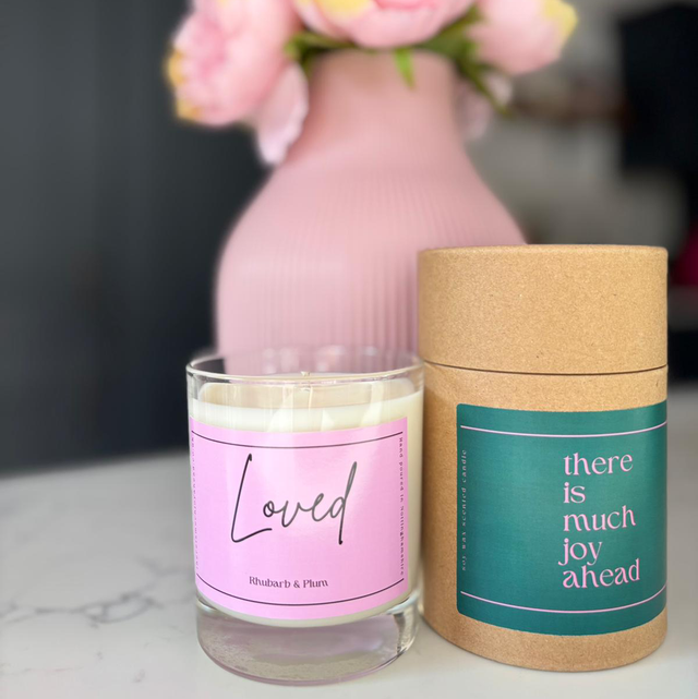 Loved (Rhubarb and Plum)