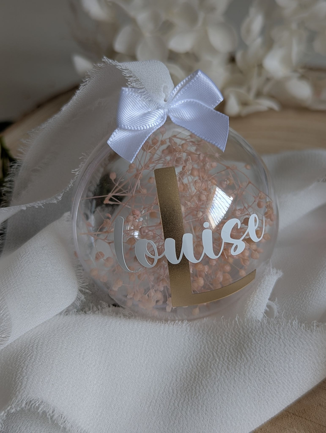 Boule de Noël (Plastique) - Trésor de Noël