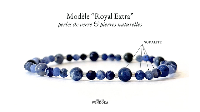 Bracelet | Sodalite - Collection | Lot de 2