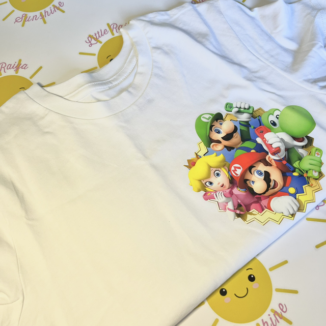 Mario T-Shirt 7-8yrs