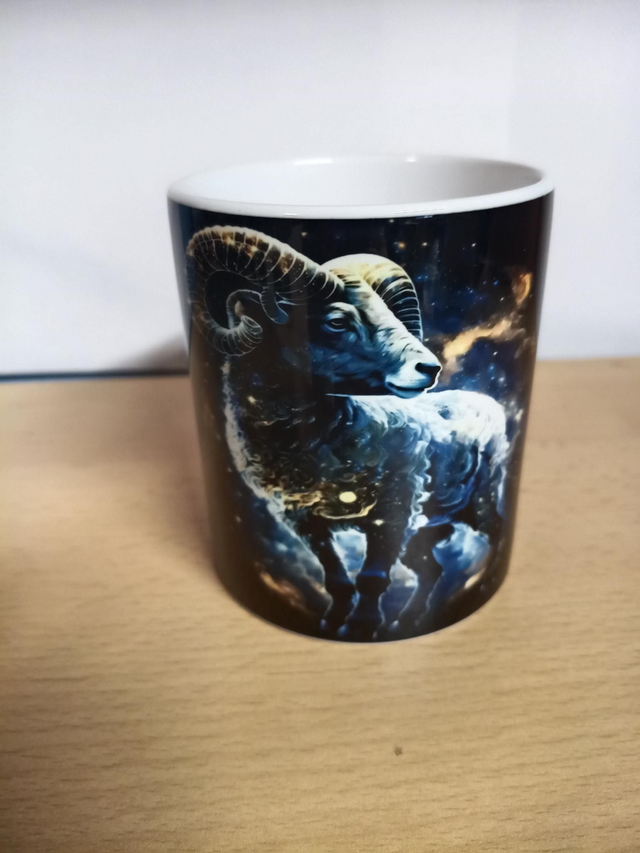 11 Oz Keramik Tasse Widder 325ml