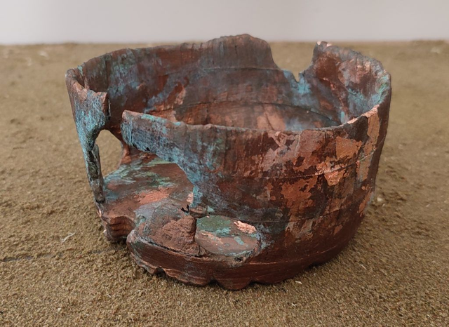 tand des tijds - koper patina