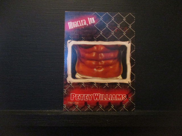Petey Williams - Muscles Ink Original Trading Card #M1-3