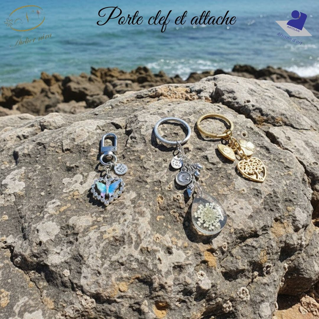 Porte-clés Bijoux de Sac Artisanaux – L'Élégance au Quotidien