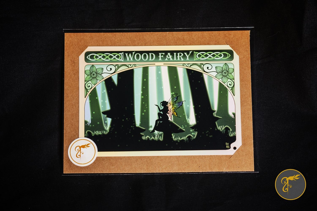 Illustration Wood fairy - Carte A6