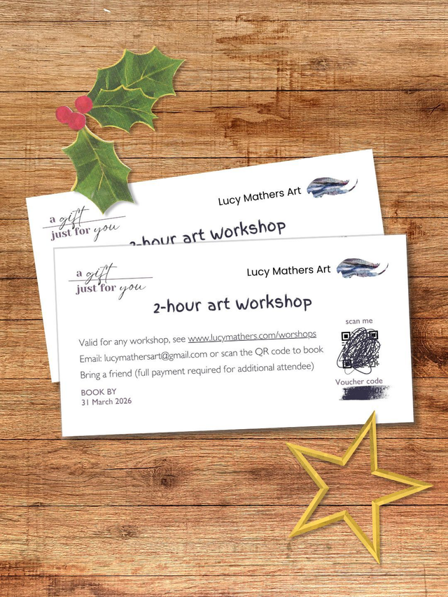 2-hour workshop gift voucher