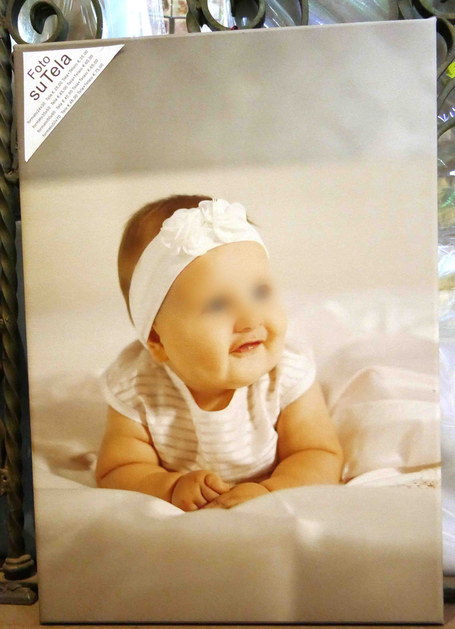 stampa foto su tela con o senza telaio in legno