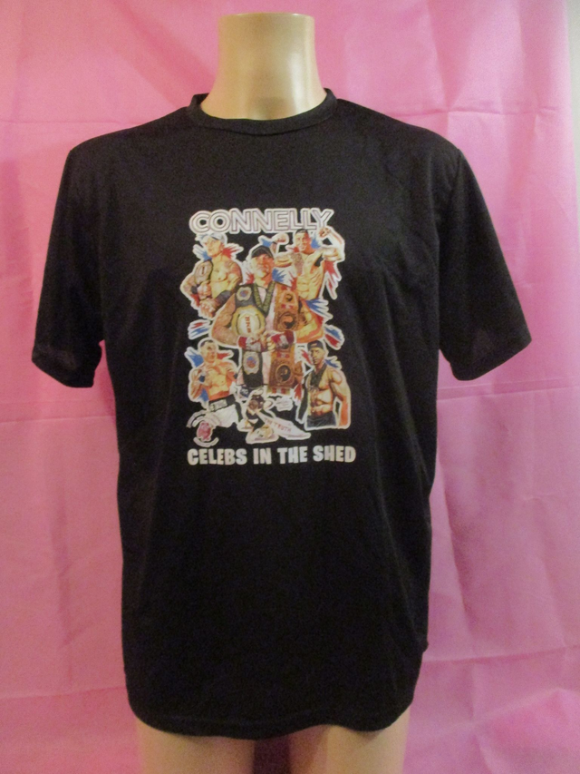 James Connelly BKB Fighter 'The Truth' Picture T-Shirt ADULT 100% Polyester Crew Neck Top PRE-ORDER