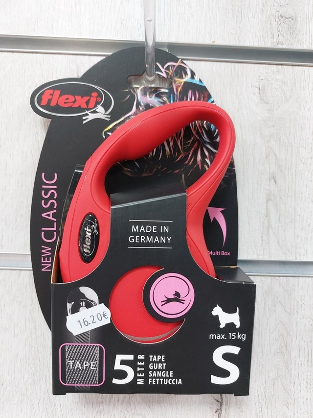 Correa extensible de cinta (Flexi) S hasta 15 kg