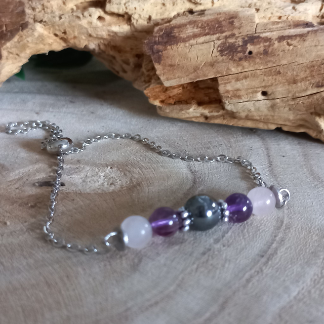 Bracelet réglable - Stress, Colère et Réconfort