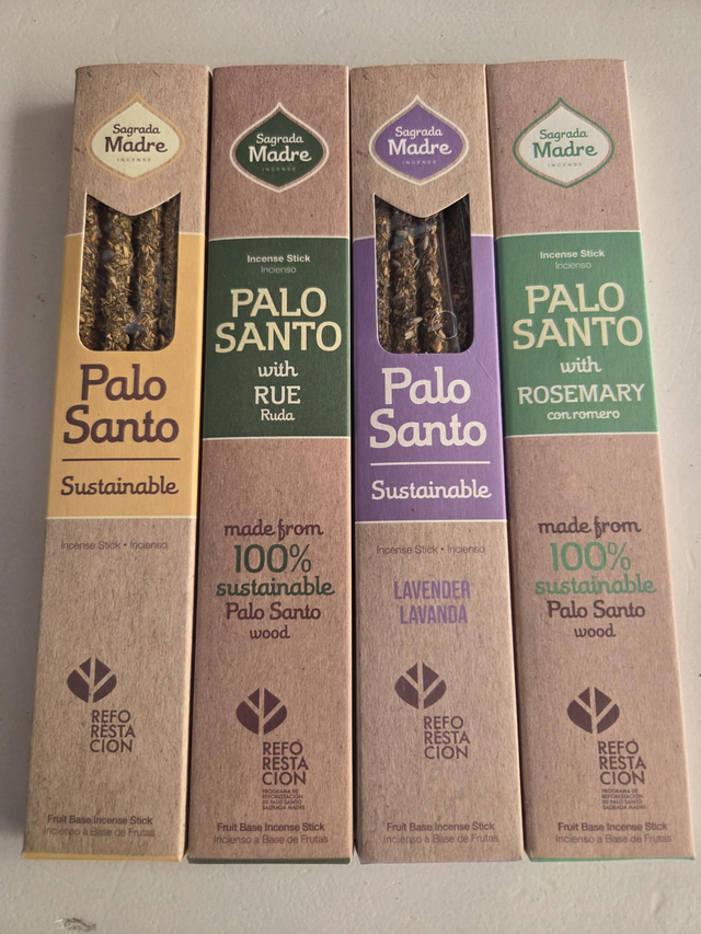 Inc.  colección palo santo
