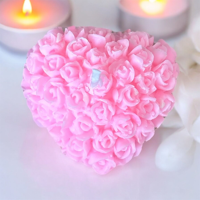 Bougie coeur 