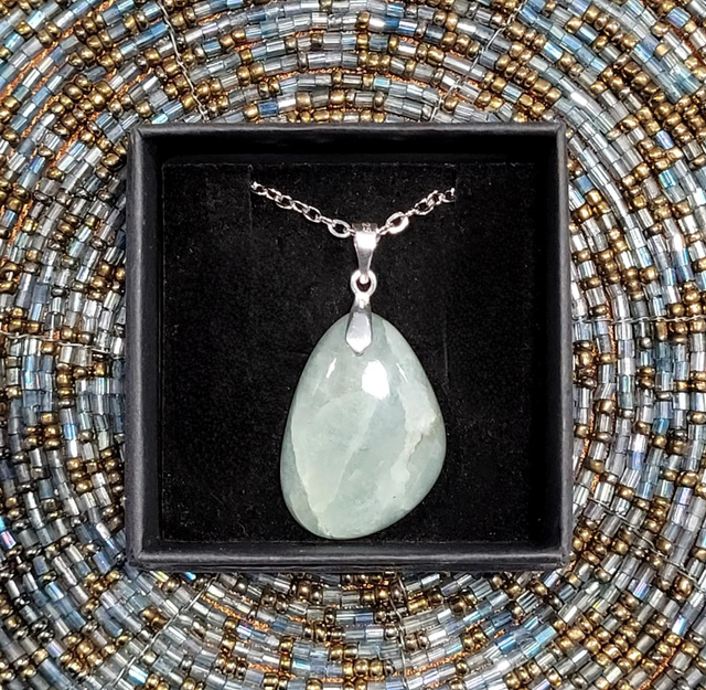 Pendentif Aigue-marine 