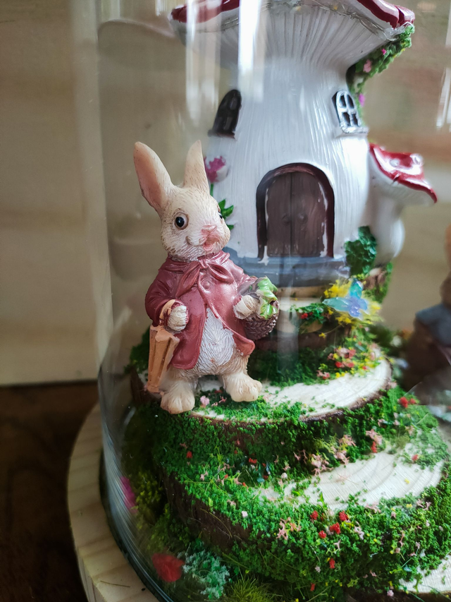 La maison champignon du doux sentier