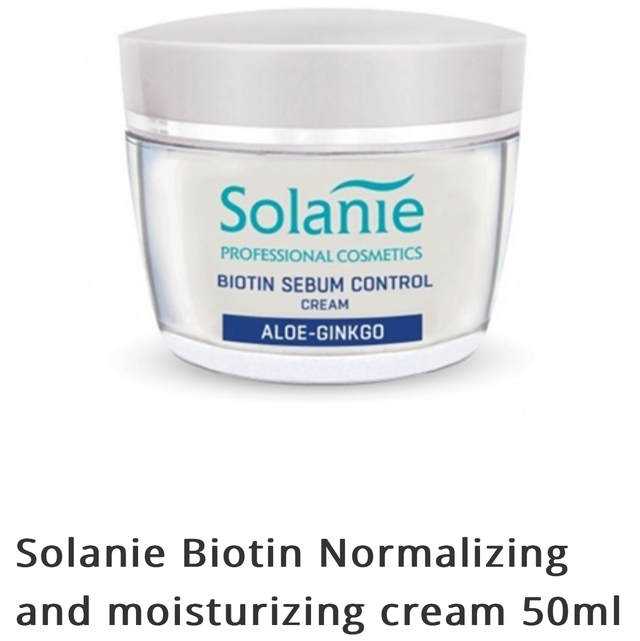 Solanie Biotin Sebum control cream 50ml