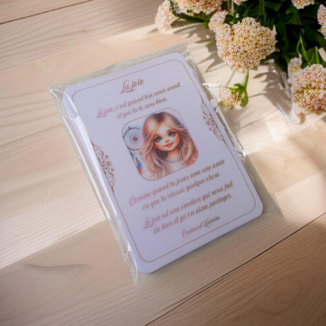 📚 Papeterie - Cartes des émotions Filles