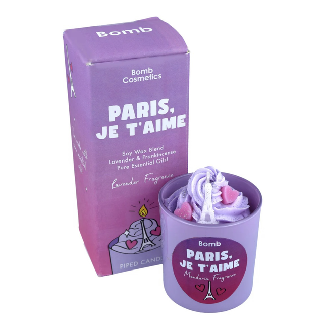 Paris, Je T'aime Piped Candle