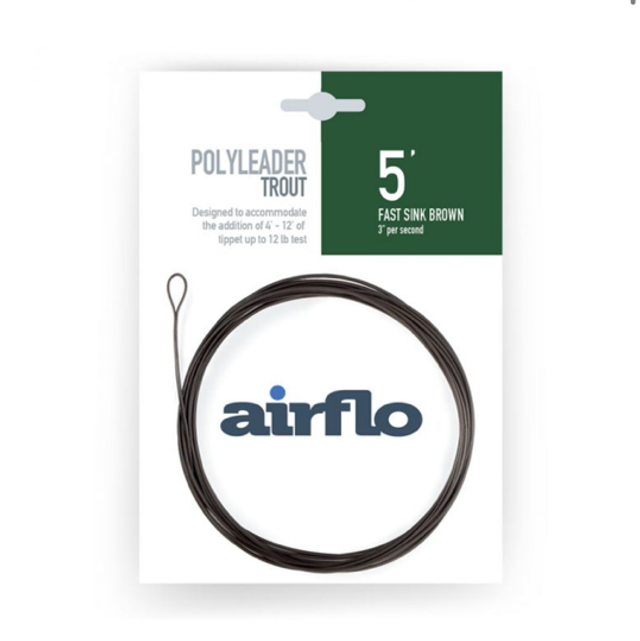 AIRFLO POLYLEADER | 5' LIGHT TROUT