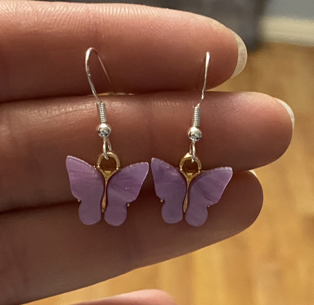 Butterfly earrings