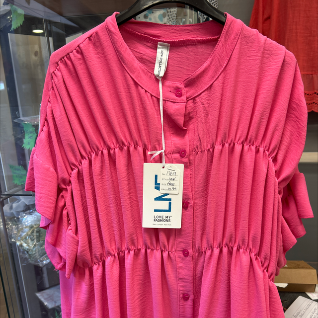 LMF - Pink Dress - Free Size - 1769